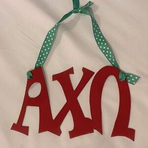 Alpha Chi Omega Sign